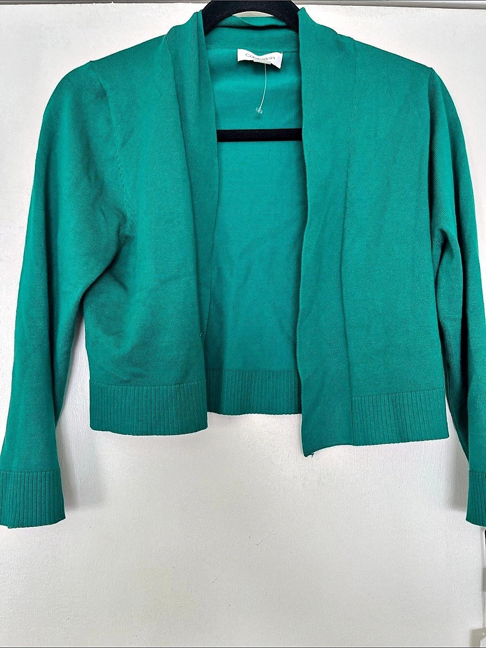 Calvin Klein Green Cardigan NWT